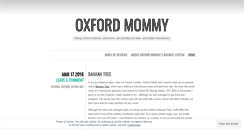 Desktop Screenshot of oxfordmommy.com